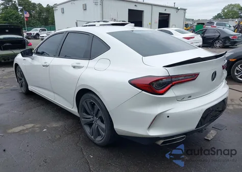 2021 Acura Tlx A-Spec Package from USA, damaged, VIN 19UUB6F59MA003398